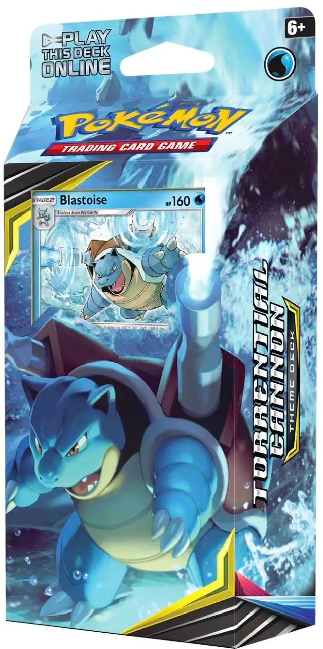 Pokémon Tcg: Sun & Moon: Team Up - Theme Deck (Torrential Cannon) 1