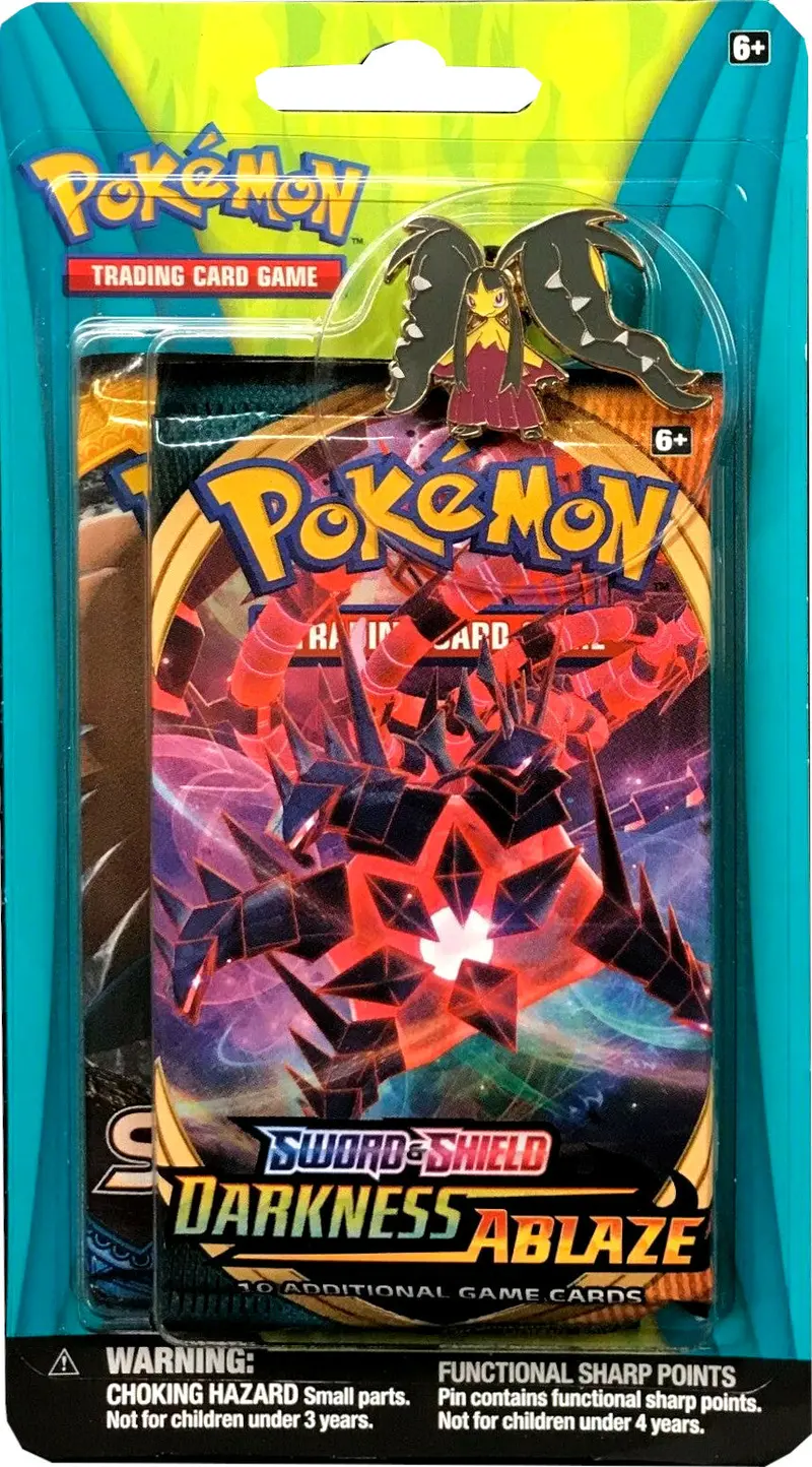 Pokémon Tcg: Sword And Shield: Darkness Ablaze - Collector's Pin 2-Pack Blister (Mega Mewile) 1
