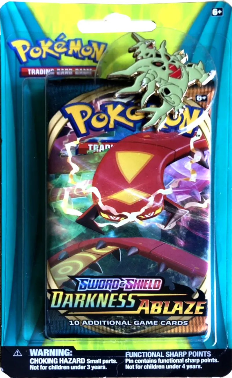 Pokémon Tcg: Sword And Shield: Darkness Ablaze - Collector's Pin 2-Pack Blister (Tyranitar) 1