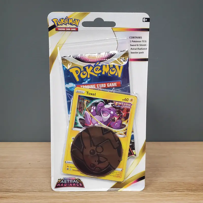 Pokémon Tcg: Sword & Shield: Astral Radiance - Checklane Blister (Toxel) 1