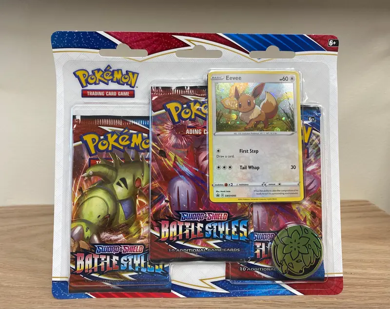 Pokémon Tcg: Sword & Shield: Battle Styles - 3-Pack Blister (Eevee) 1