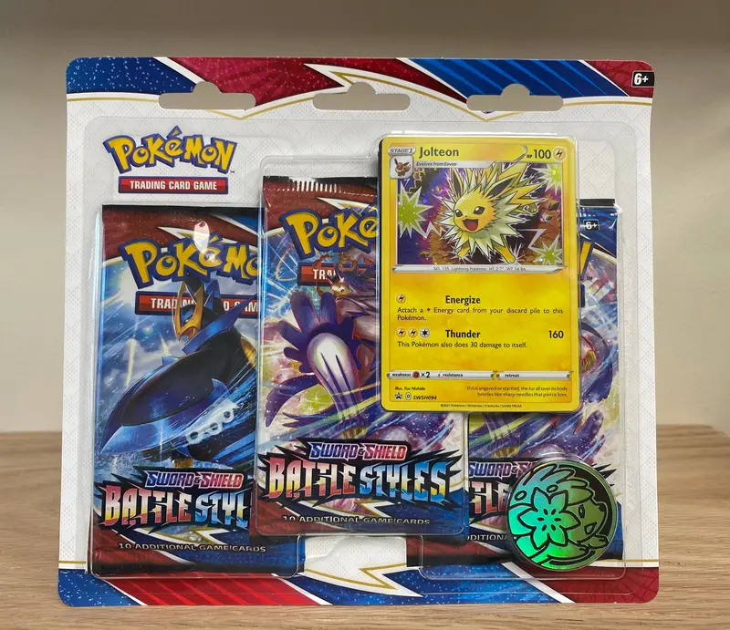 Pokémon Tcg: Sword & Shield: Battle Styles - 3-Pack Blister (Jolteon) 1