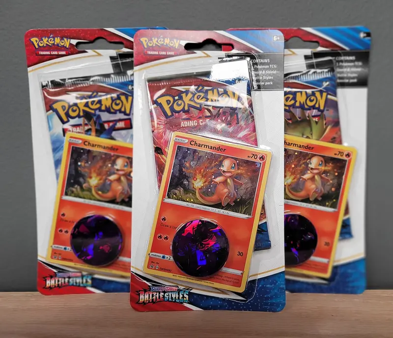 Pokémon Tcg: Sword & Shield: Battle Styles - Checklane Blister (Charmander) 1