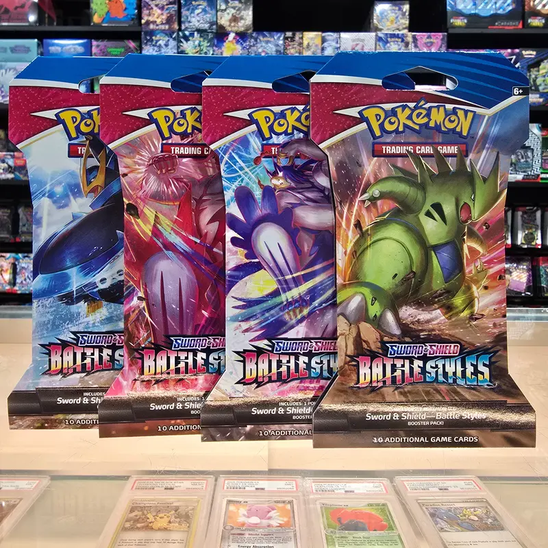 Pokémon Tcg: Sword & Shield: Battle Styles - Sleeved Booster Pack 1