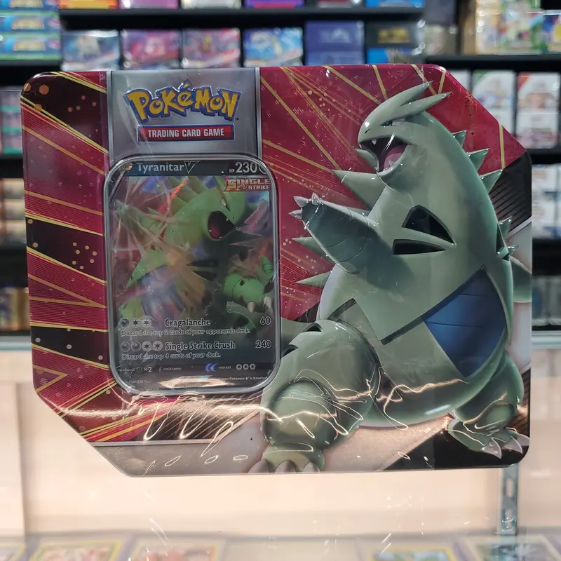 Pokémon Tcg: Sword & Shield: Battle Styles - V Strikers Tin (Tyranitar V) 1