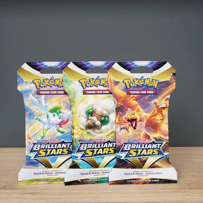 Pokémon Tcg: Sword & Shield: Brilliant Stars - Sleeved Booster Pack 1