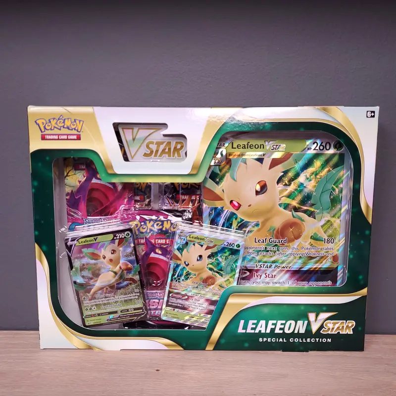 Pokémon Tcg: Sword & Shield: Brilliant Stars - Special Collection Leafeon Vstar 1
