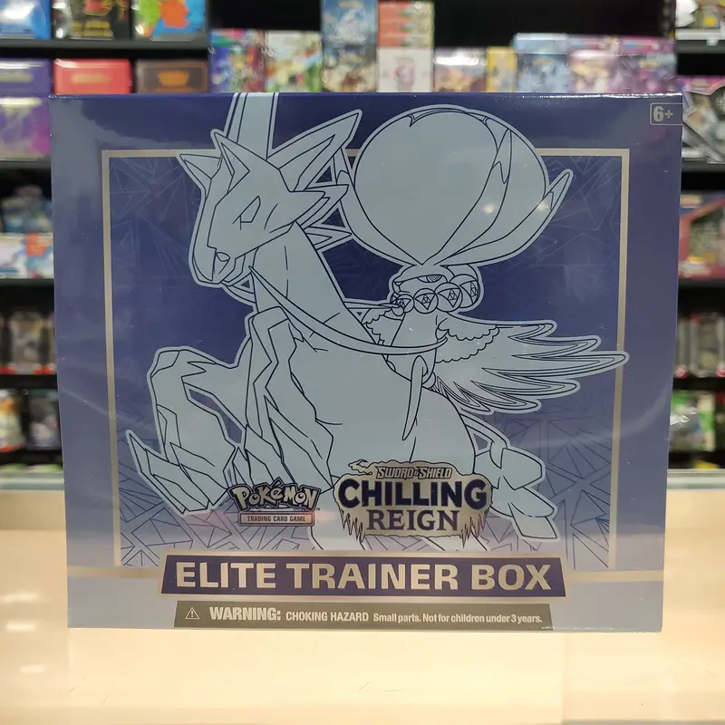 Pokémon Tcg: Sword & Shield: Chilling Reign - Elite Trainer Box (Ice Rider Calyrex) 1