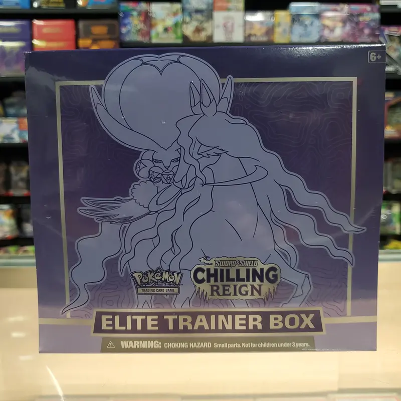 Pokémon Tcg: Sword & Shield: Chilling Reign - Elite Trainer Box (Shadow Rider Calyrex) 1