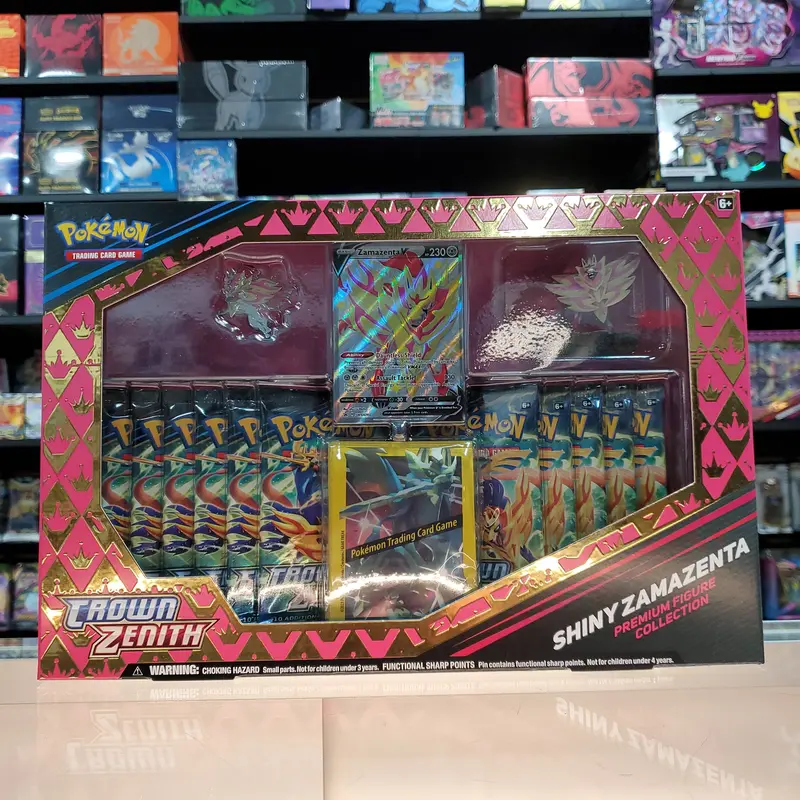 Pokémon Tcg: Sword & Shield: Crown Zenith - Premium Figure Collection (Shiny Zamazenta) 1