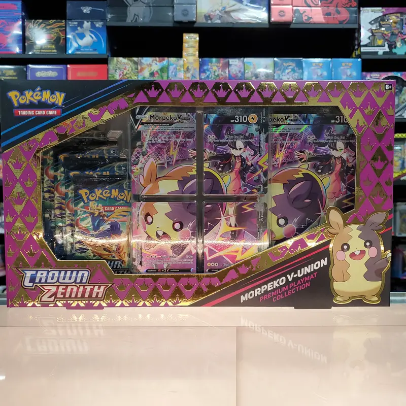 Pokémon Tcg: Sword & Shield: Crown Zenith - Premium Playmat Collection (Morpeko V-Union) 1