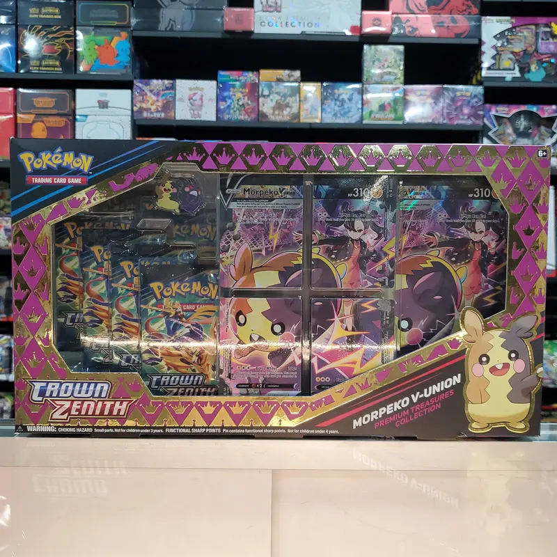 Pokémon Tcg: Sword & Shield: Crown Zenith - Premium Treasures Collection (Morpeko V-Union) 1