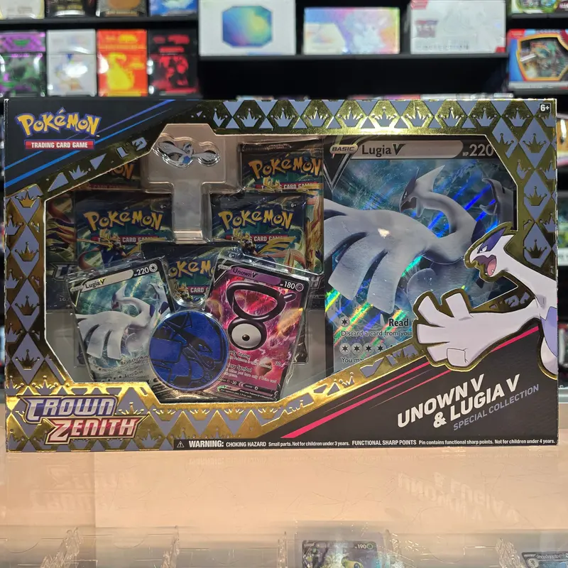 Pokémon Tcg: Sword & Shield: Crown Zenith - Special Collection (Unown V & Lugia V) 1