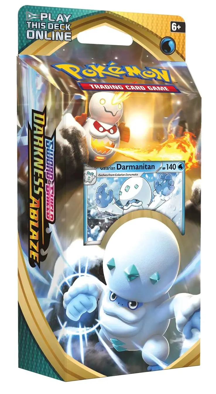 Pokémon Tcg: Sword & Shield: Darkness Ablaze - Theme Deck (Galarian Darmanitan) 2