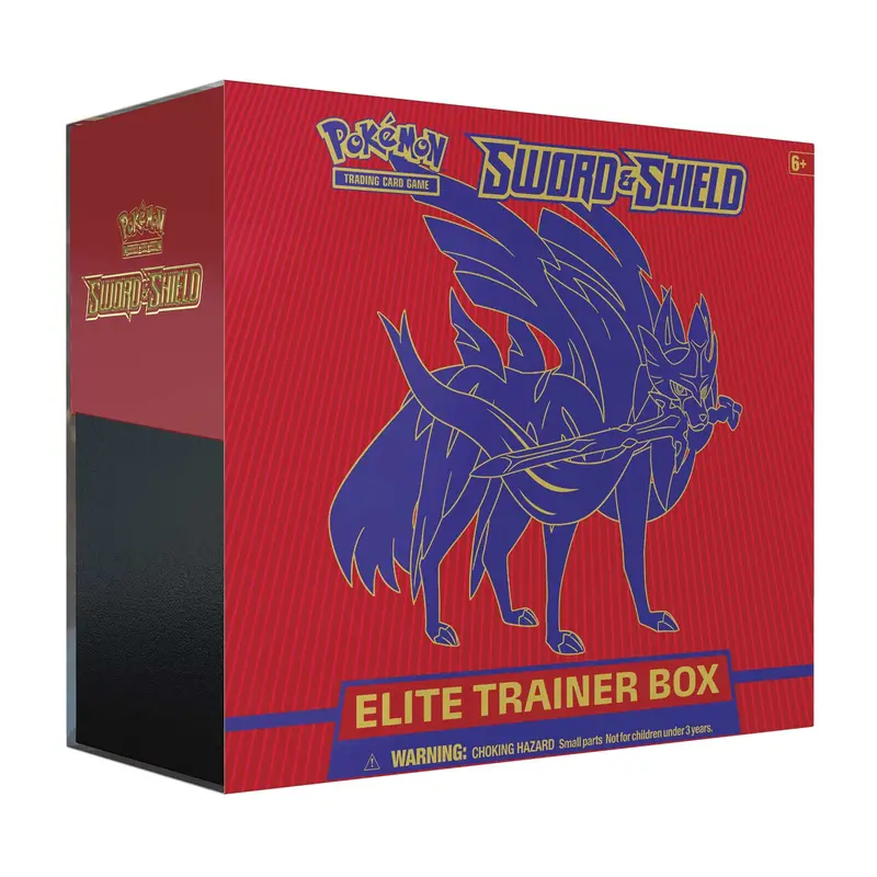 Pokémon Tcg: Sword & Shield - Elite Trainer Box (Zacian) 1
