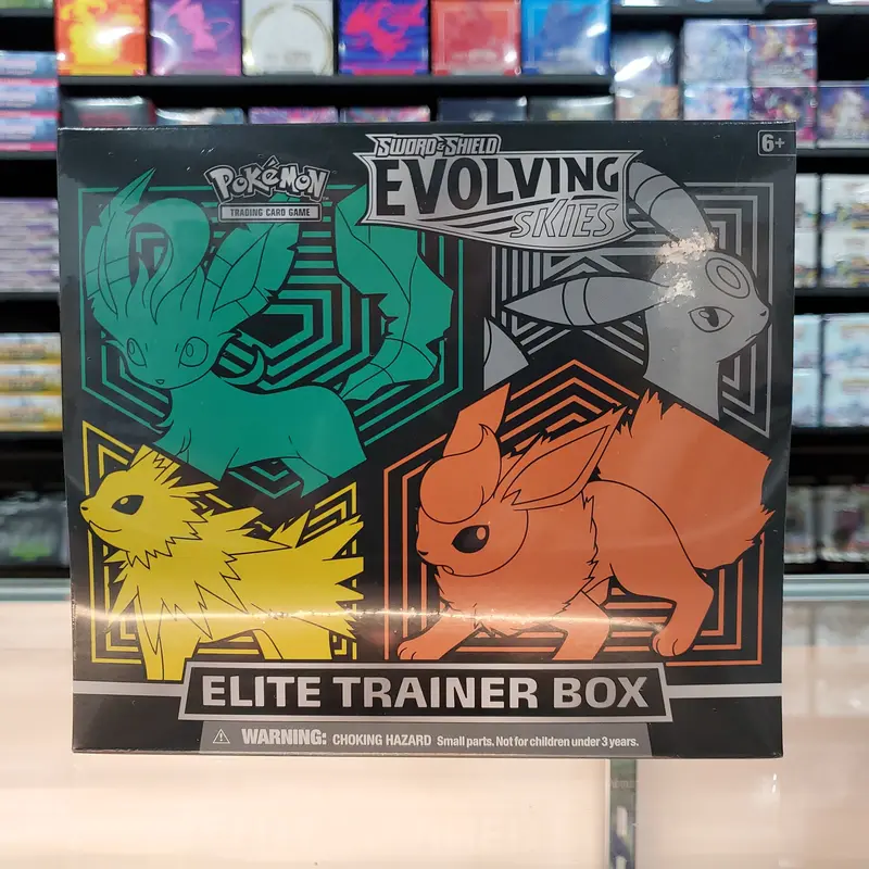 Pokémon Tcg: Sword & Shield: Evolving Skies - Elite Trainer Box (Flareon/Jolteon/Umbreon/Leafeon) 1