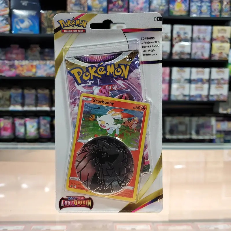 Pokémon Tcg: Sword & Shield: Lost Origin - Checklane Blister (Scorbunny) 1