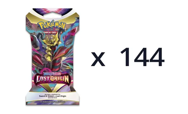 Pokémon Tcg: Sword & Shield: Lost Origin - Sleeved Booster Pack Case (144) 1