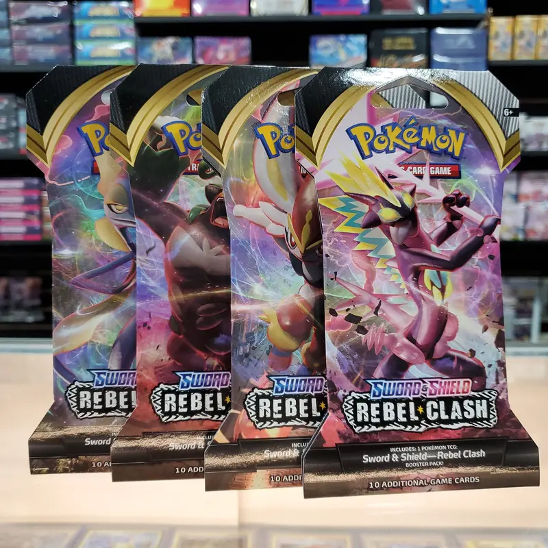 Pokémon Tcg: Sword & Shield: Rebel Clash - Sleeved Booster Pack 1