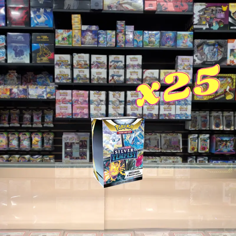 Pokémon Tcg: Sword & Shield: Silver Tempest - Booster Bundle Case (25) 1
