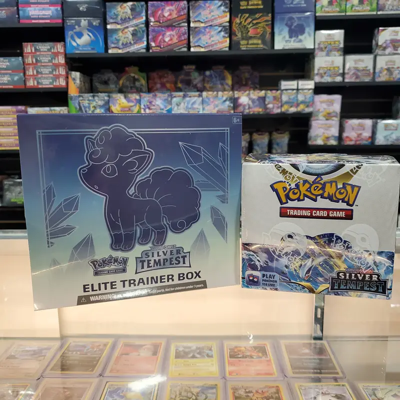 Pokémon Tcg: Sword & Shield: Silver Tempest - Booster / Etb Bundle 1