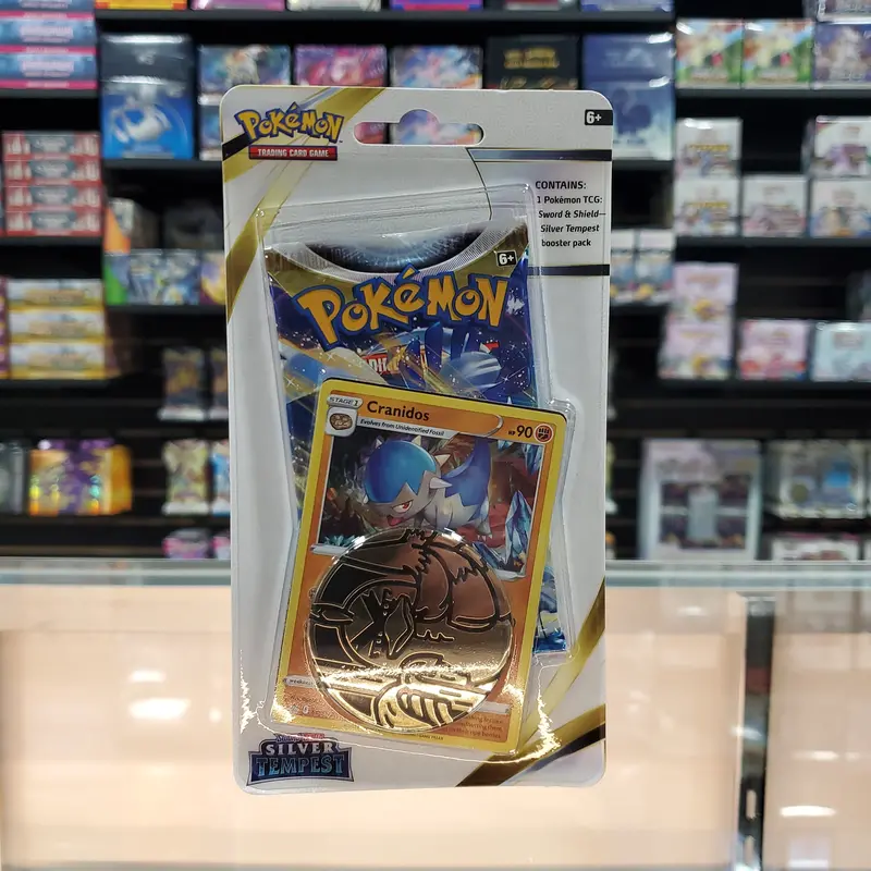 Pokémon Tcg: Sword & Shield: Silver Tempest - Checklane Blister (Cranidos) (Limit 2) 1