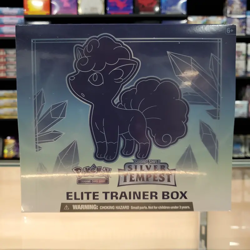 Pokémon Tcg: Sword & Shield: Silver Tempest - Elite Trainer Box 1
