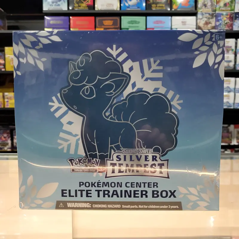 Pokémon Tcg: Sword & Shield: Silver Tempest - Elite Trainer Box (Pokemon Center Exclusive) 1