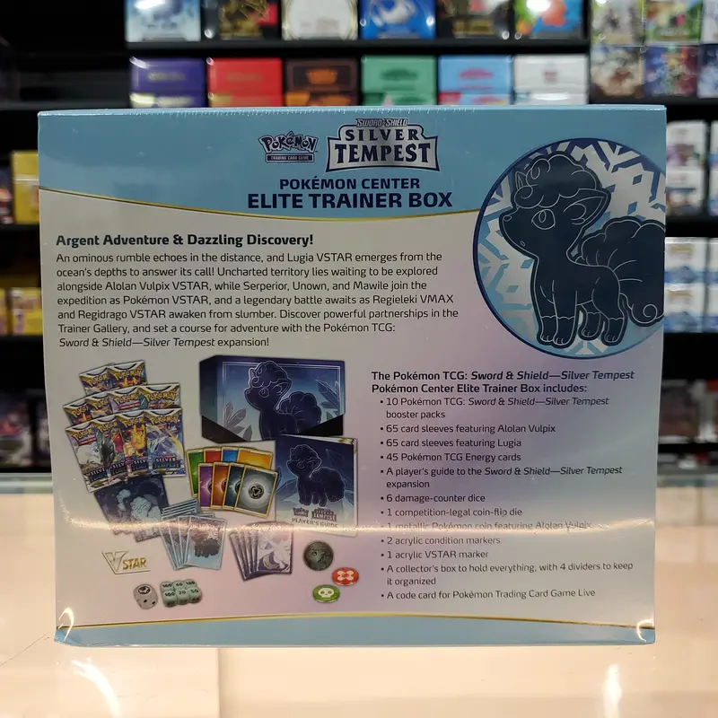 Pokémon Tcg: Sword & Shield: Silver Tempest - Elite Trainer Box (Pokemon Center Exclusive) 2