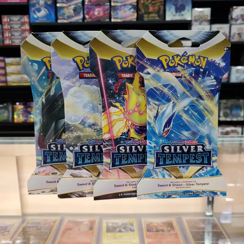 Pokémon Tcg: Sword & Shield: Silver Tempest - Sleeved Booster Pack 1