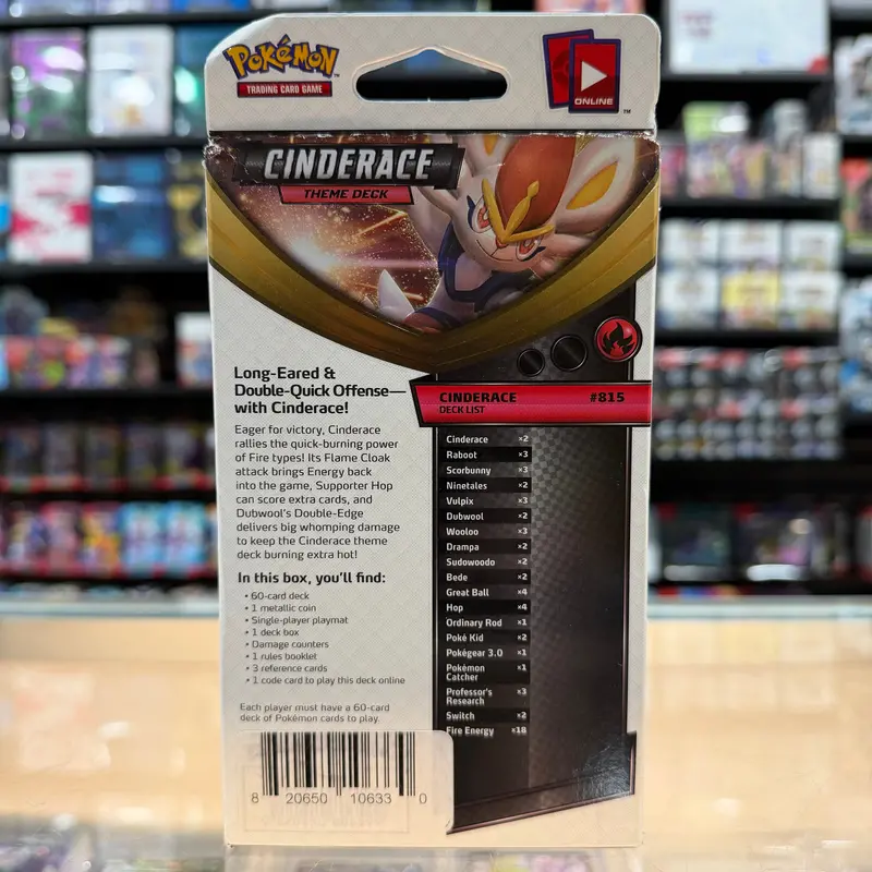 Pokémon Tcg: Sword & Shield - Theme Deck (Cinderace) 1