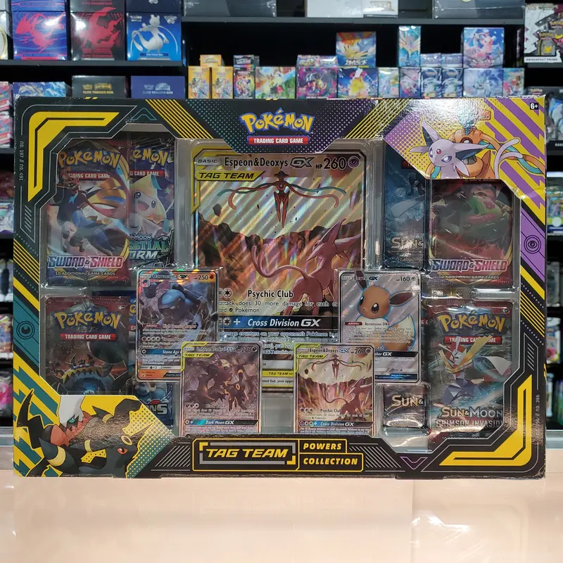 Pokémon Tcg: Tag Team Powers Collection (Espeon & Deoxys Gx) 1