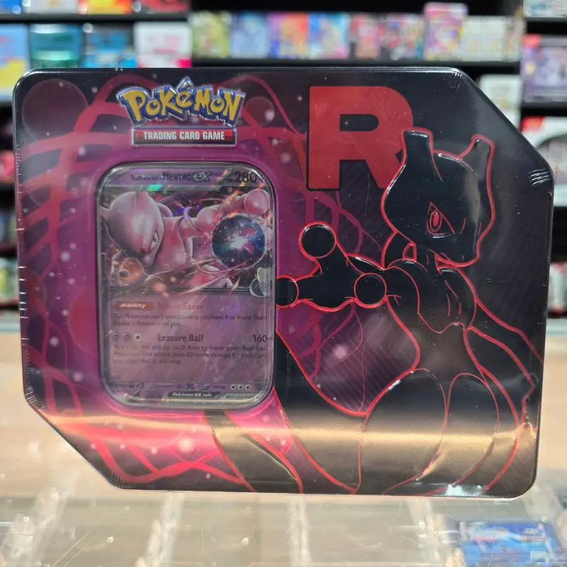 Pokémon Tcg: Team Rocket Tin (Team Rocket's Mewtwo Ex) (Limit 1) 1