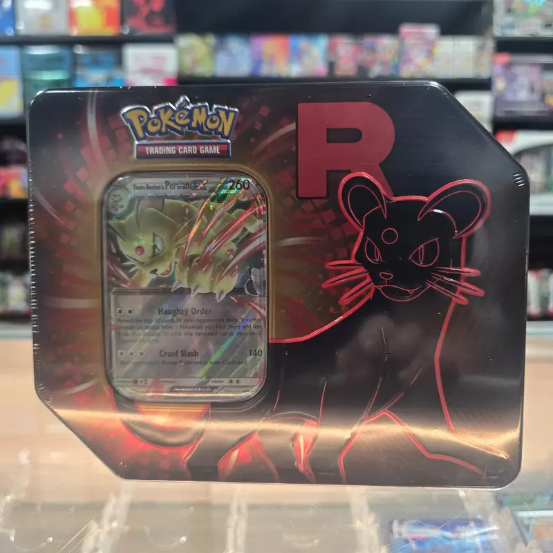 Pokémon Tcg: Team Rocket Tin (Team Rocket's Persian Ex) (Limit 1) 1
