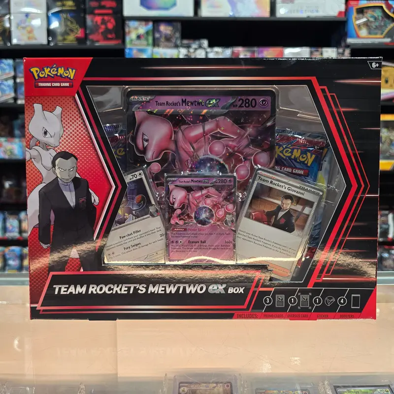 Pokémon Tcg: Team Rocket's Mewtwo Ex Box (Limit 2) 1