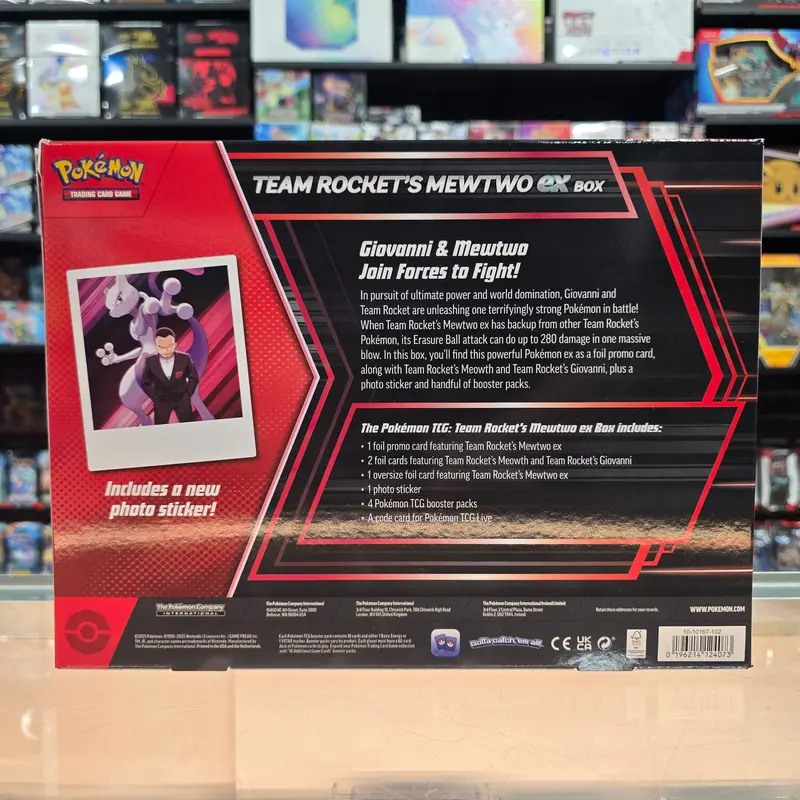Pokémon Tcg: Team Rocket's Mewtwo Ex Box (Limit 2) 2
