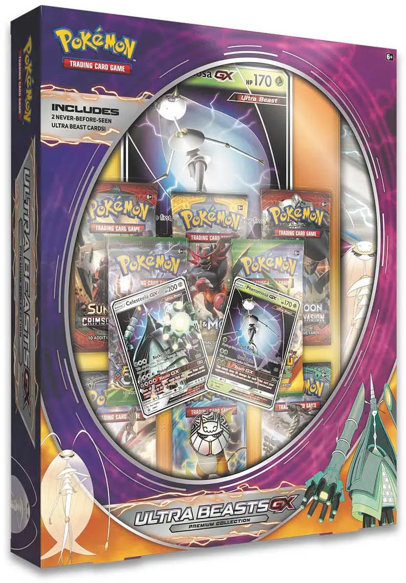 Pokémon Tcg: Ultra Beasts Gx - Premium Collection (Pheromosa Gx And Celesteela Gx) 2
