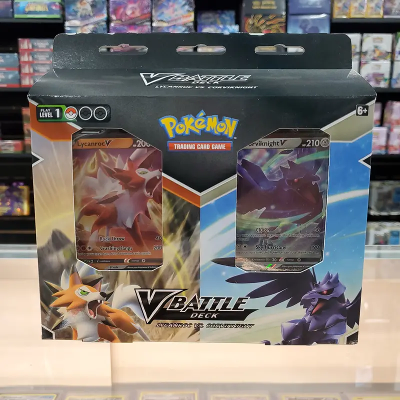 Pokémon Tcg: V Battle Deck (Lycanroc Vs. Corviknight) 1