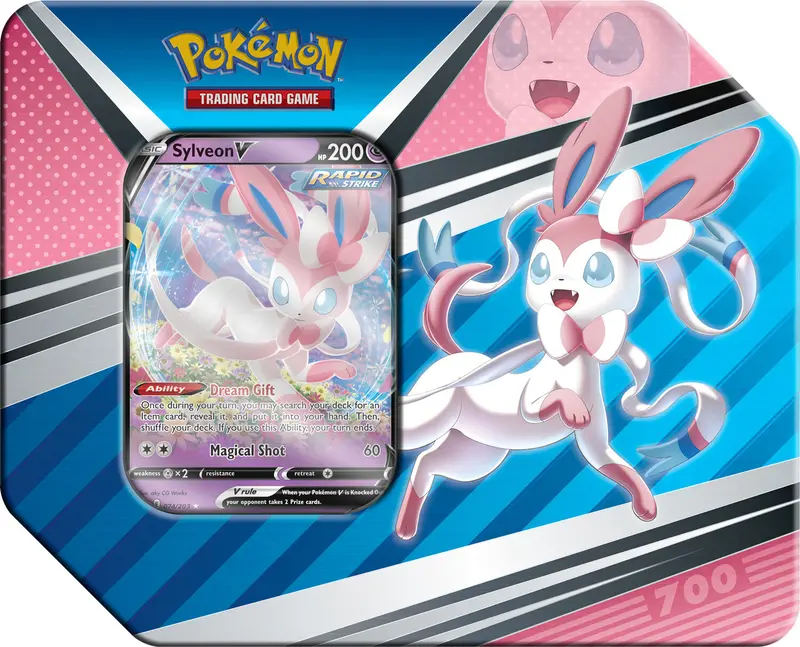Pokémon Tcg: V Heroes Tin (Sylveon V) 2