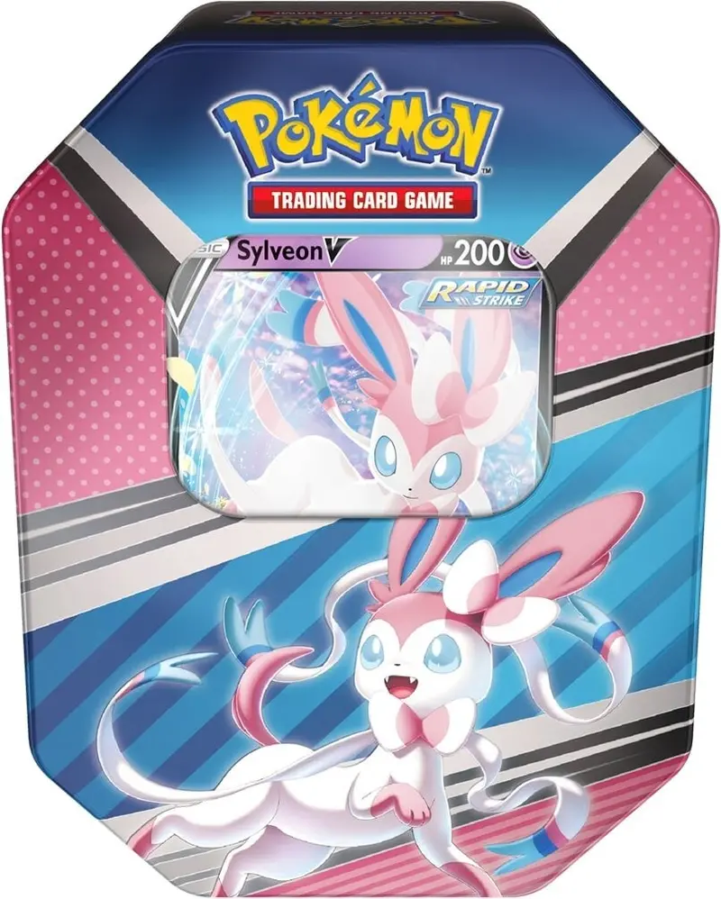 Pokémon Tcg: V Heroes Tin (Sylveon V) (International Version) 1