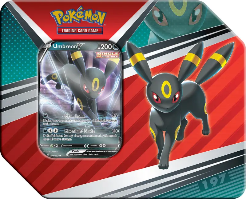 Pokémon Tcg: V Heroes Tin (Umbreon V) 2