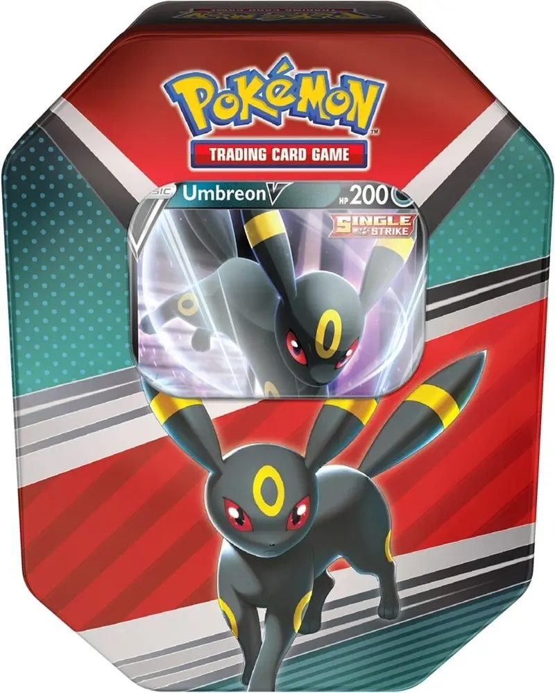 Pokémon Tcg: V Heroes Tin (Umbreon V) (International Version) 1