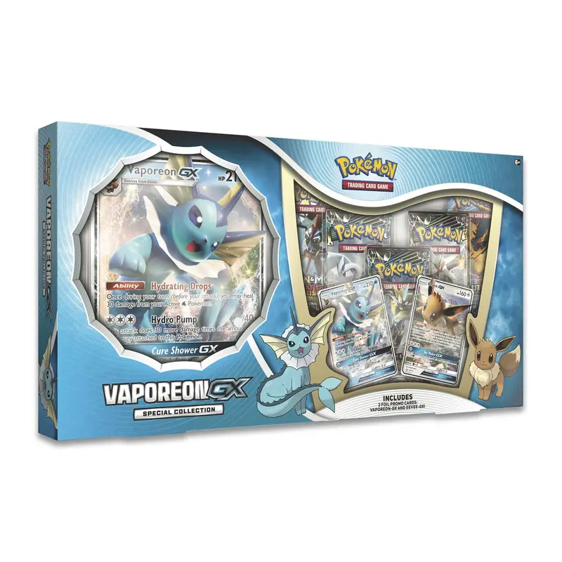 Pokémon Tcg: Vaporeon Gx Special Collection 2