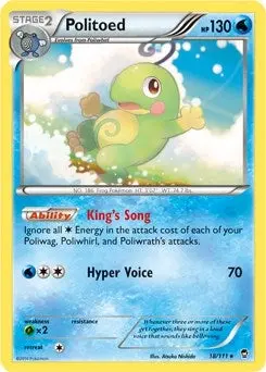 Politoed - 18/111 (Cosmos Holo) (018/111) (Mcap) 1