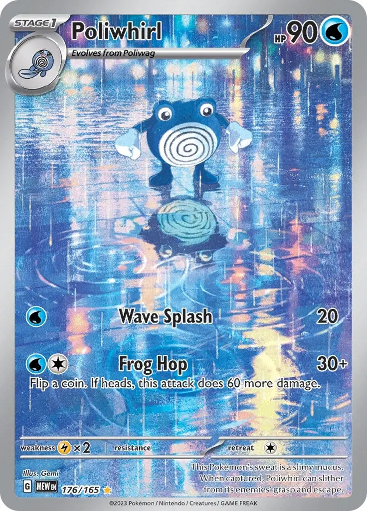Poliwhirl (176/165) (Mew) 1