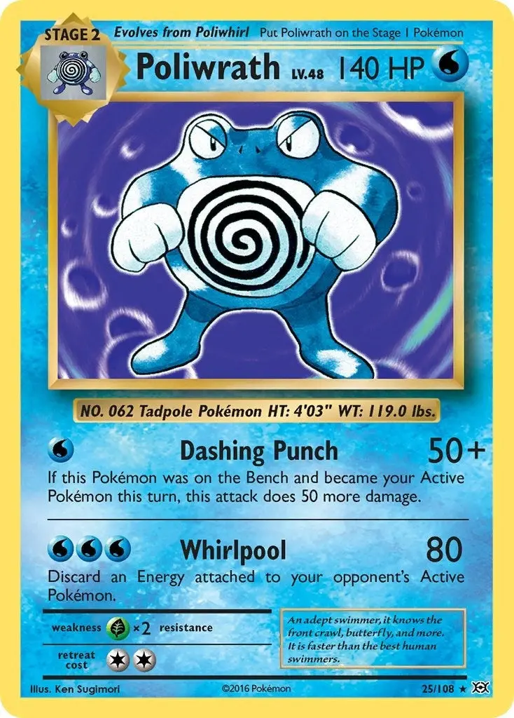 Poliwrath (25/108) (Evo) 1