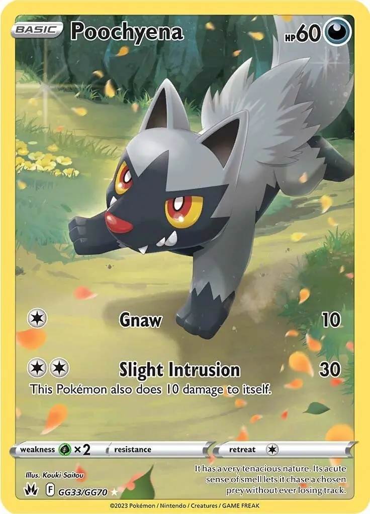 Poochyena (Gg33/Gg70) (Crz:Gg) 1
