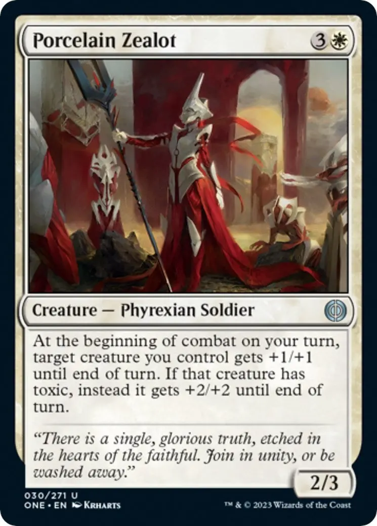 Porcelain Zealot (30) (One) 1