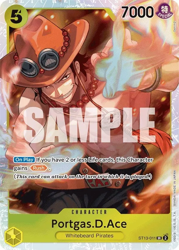 Portgas.D.Ace (011) (St13-011) (St-13) 1