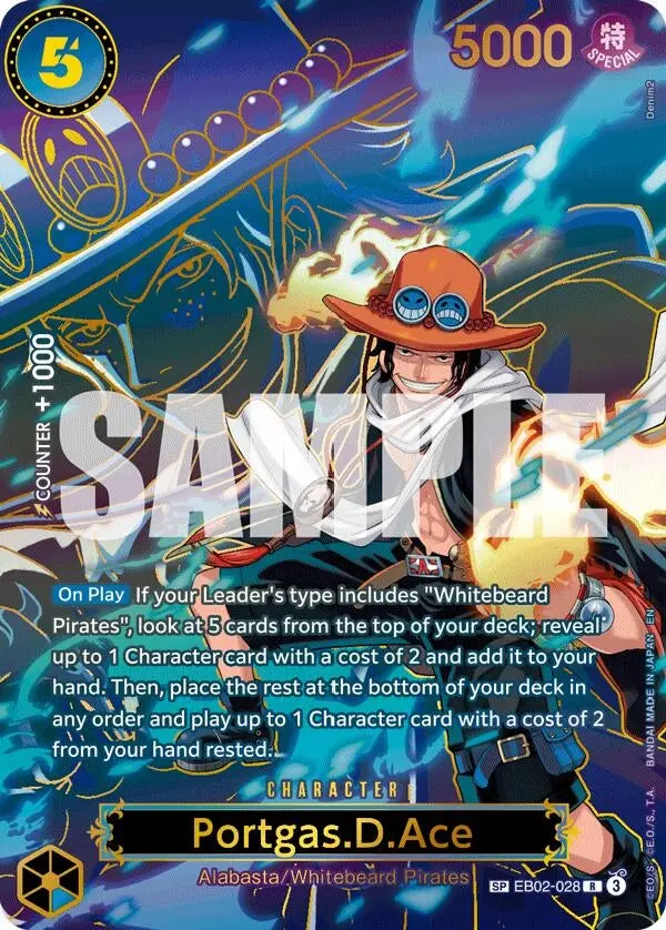 Portgas.D.Ace - Eb02-028 (Sp) (Eb02-028) (Op13) 1